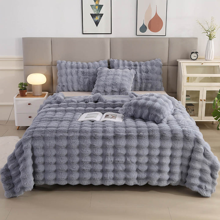 Stornfield | Premium Double Layer Thick Faux Lamb Fur Blanket