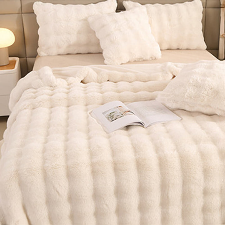 Stornfield | Premium Double Layer Thick Faux Lamb Fur Blanket