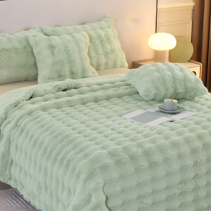 Stornfield | Premium Double Layer Thick Faux Lamb Fur Blanket