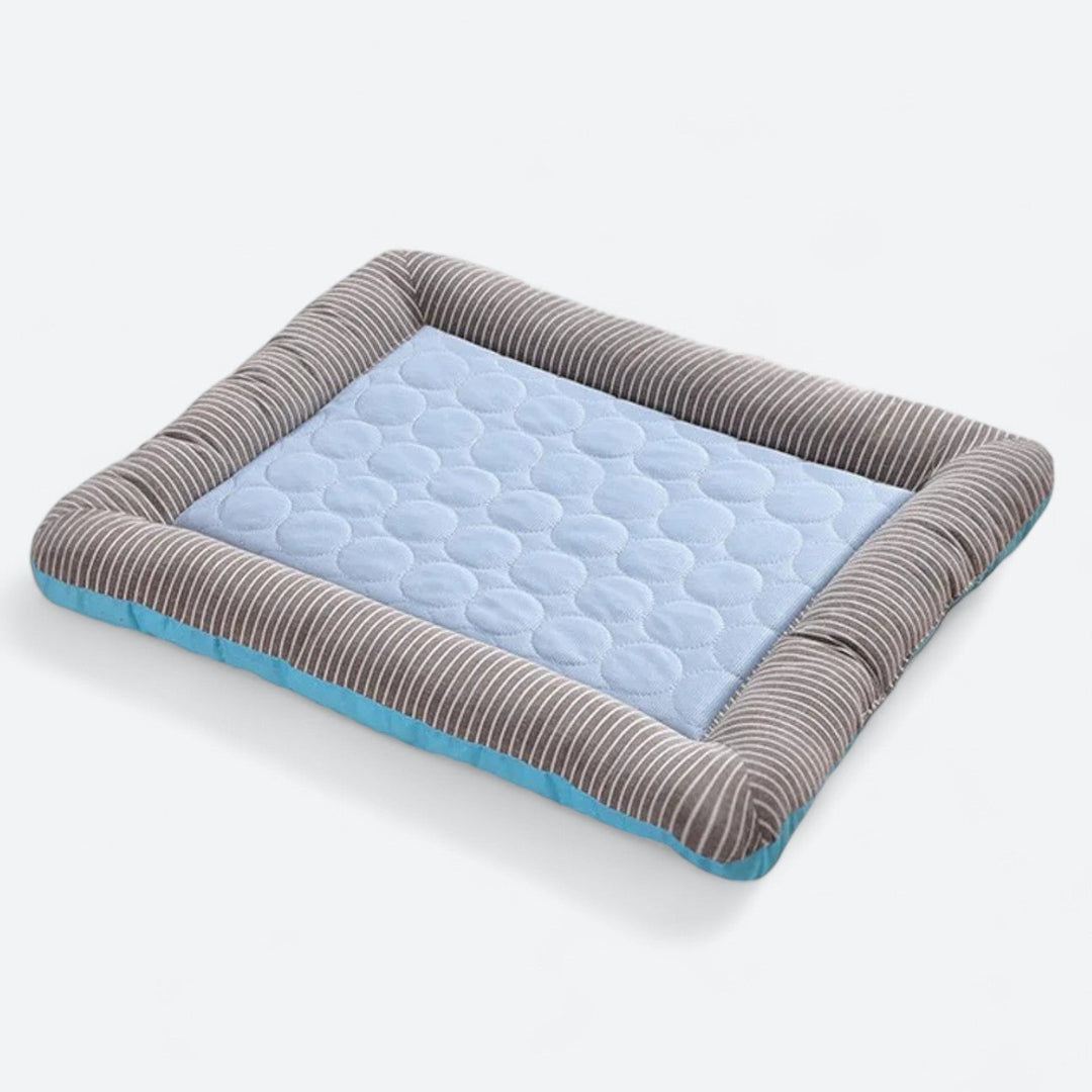 FurChill Frenchie Breathable Dog Bed – Cooling Mat with Non-Slip Base for Hot Days | Stornfield