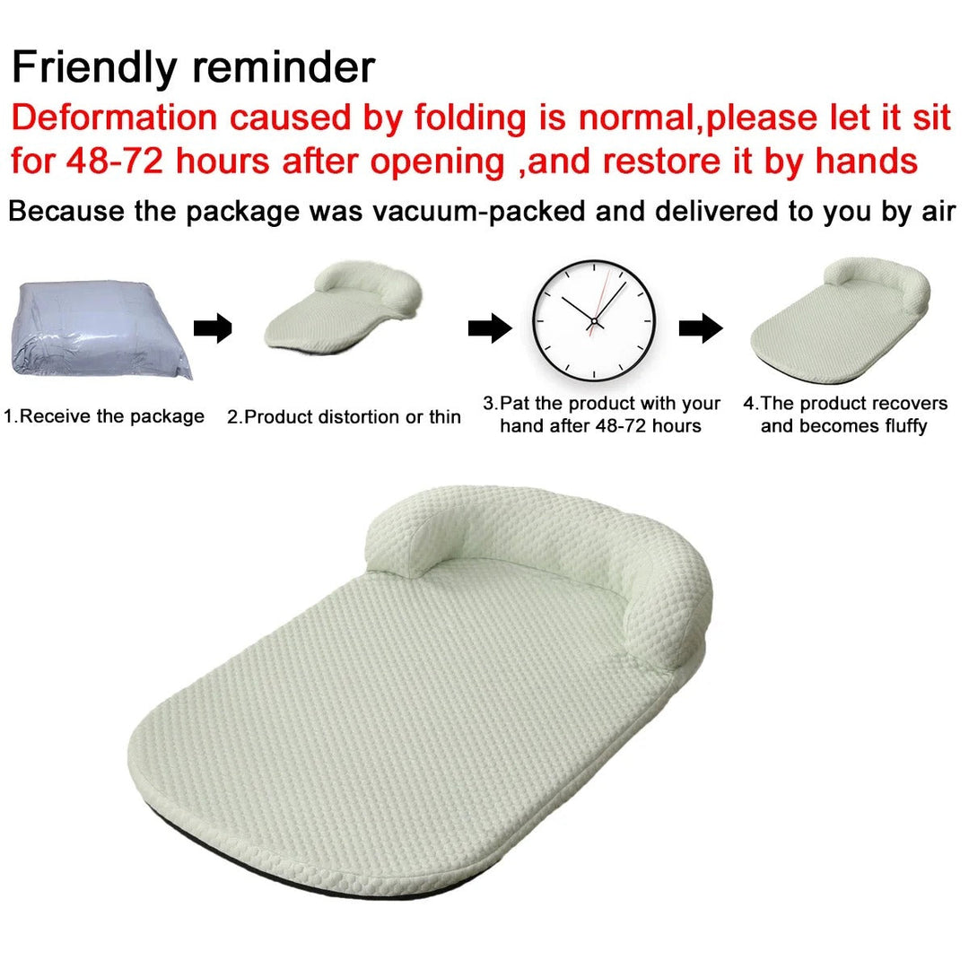 FurCool French Bulldog Cooling Mat – Breathable Washable Summer Silk Bed | Stornfield