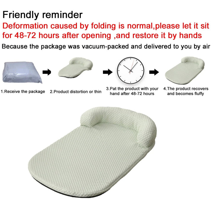 FurCool French Bulldog Cooling Mat – Breathable Washable Summer Silk Bed | Stornfield