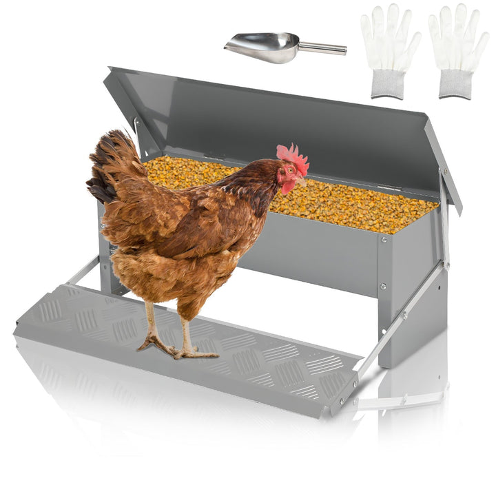 Feed dispenser feeder with gloves 5kg | Stornfield