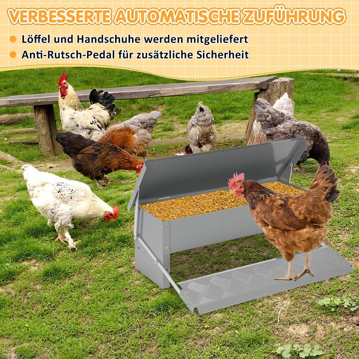 Feed dispenser feeder with gloves 5kg | Stornfield