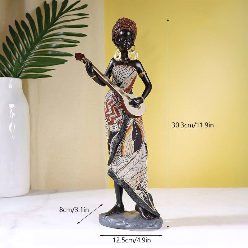 Stornfield | African Musician Sculpture