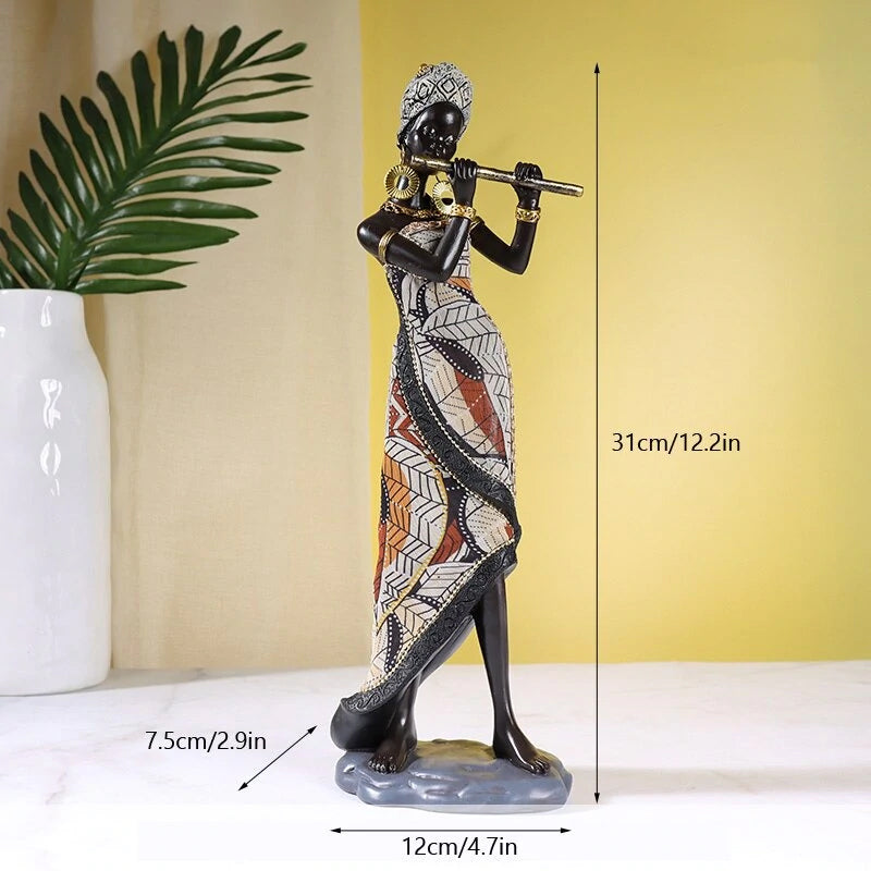 Stornfield | African Musician Sculpture