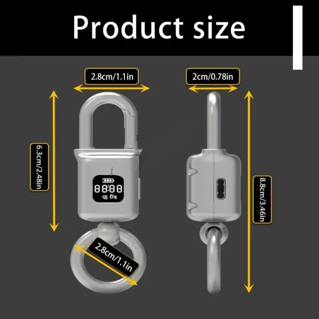 Pocket Size Keychain LCD Scale | Stornfield
