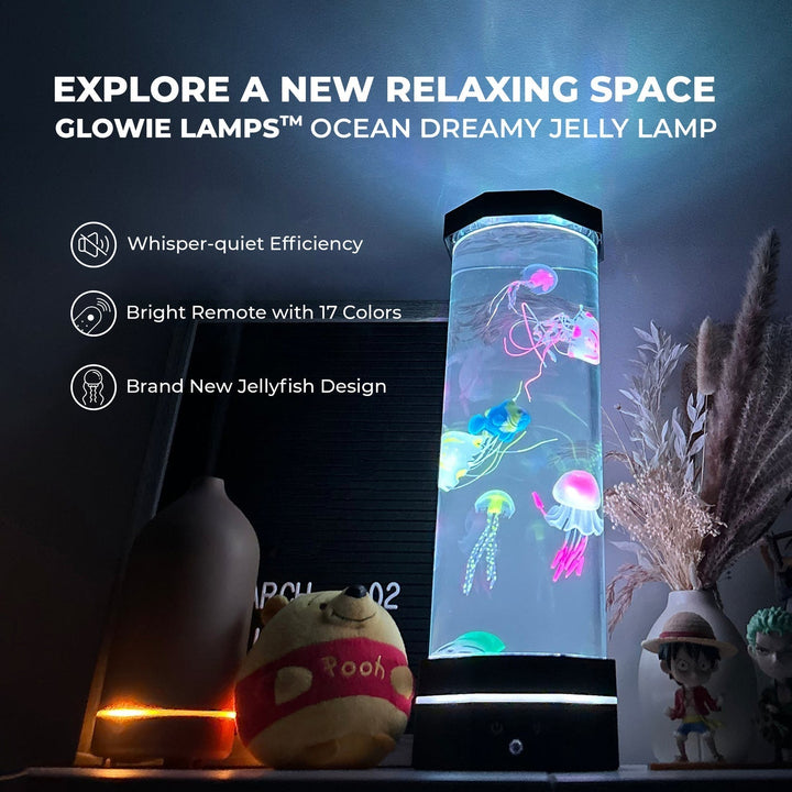 Jellyfish Aquarium Table Lamp | Stornfield
