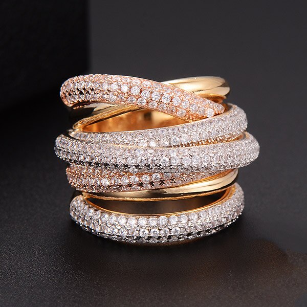 Stornfield | Monaco Design Luxury Statement Stackable Ring For Women