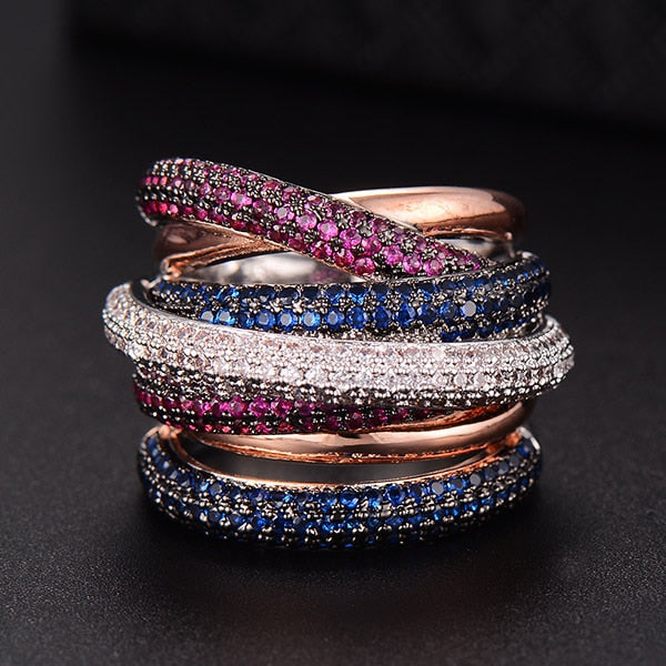 Stornfield | Monaco Design Luxury Statement Stackable Ring For Women