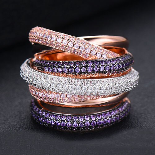 Stornfield | Monaco Design Luxury Statement Stackable Ring For Women
