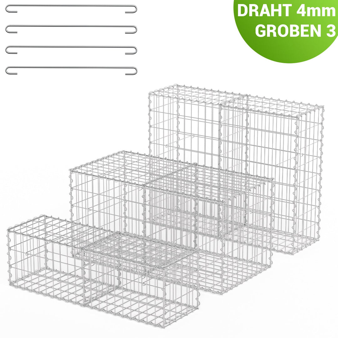 Gabions Gabion baskets Metal Galvanized Gabion fence | Stornfield
