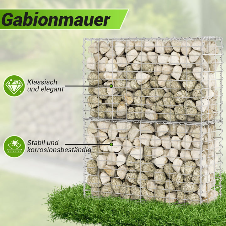Gabions Gabion baskets Metal Galvanized Gabion fence | Stornfield