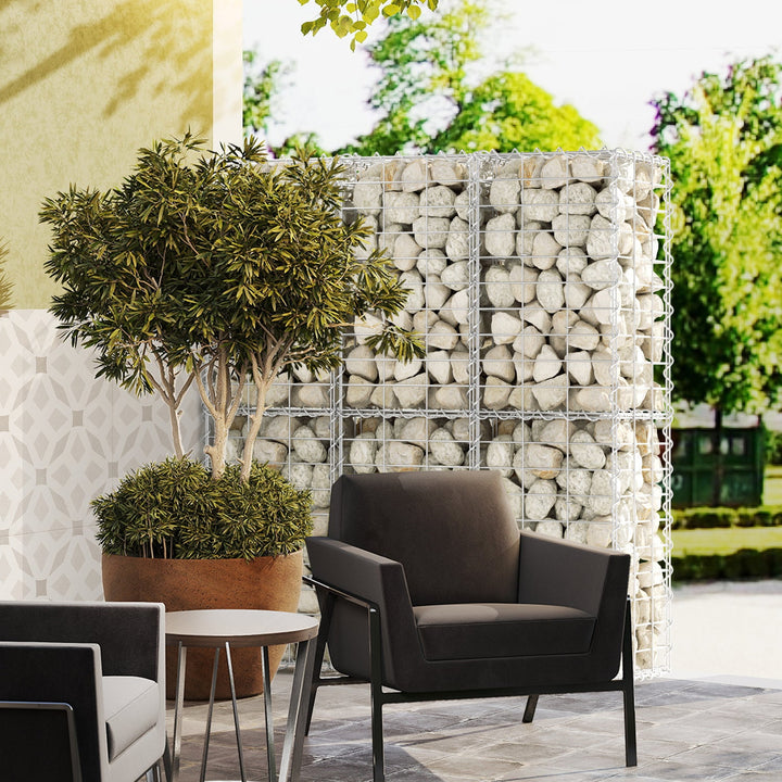 Gabions Gabion baskets Metal Galvanized Gabion fence | Stornfield
