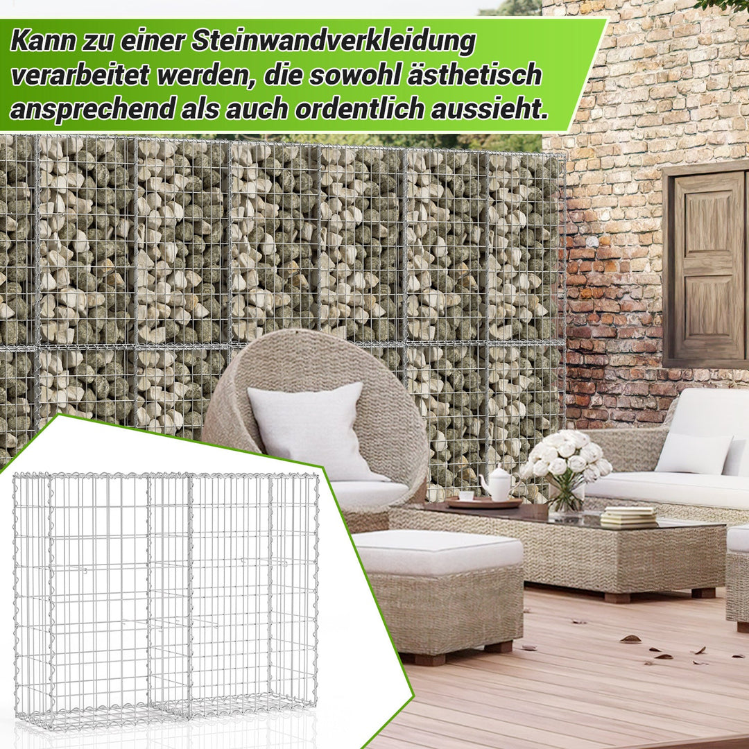 Gabions Gabion baskets Metal Galvanized Gabion fence | Stornfield