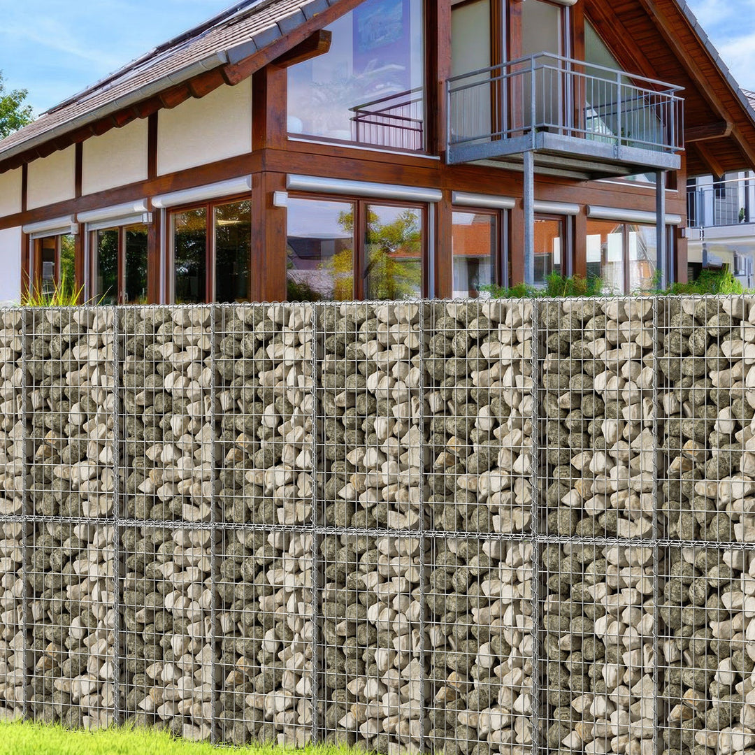 Gabions Gabion baskets Metal Galvanized Gabion fence | Stornfield