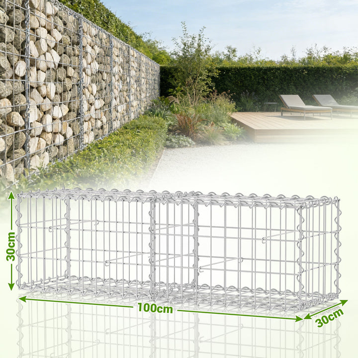 Gabions Gabion baskets Metal Galvanized Gabion fence | Stornfield