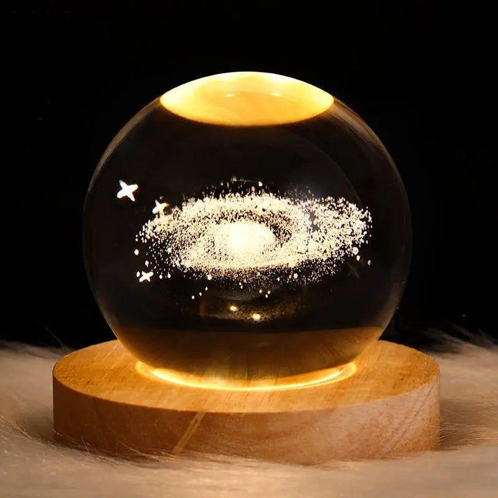 Galaxy Glow - Elegant Astronomy glowing crystal lights | Stornfield
