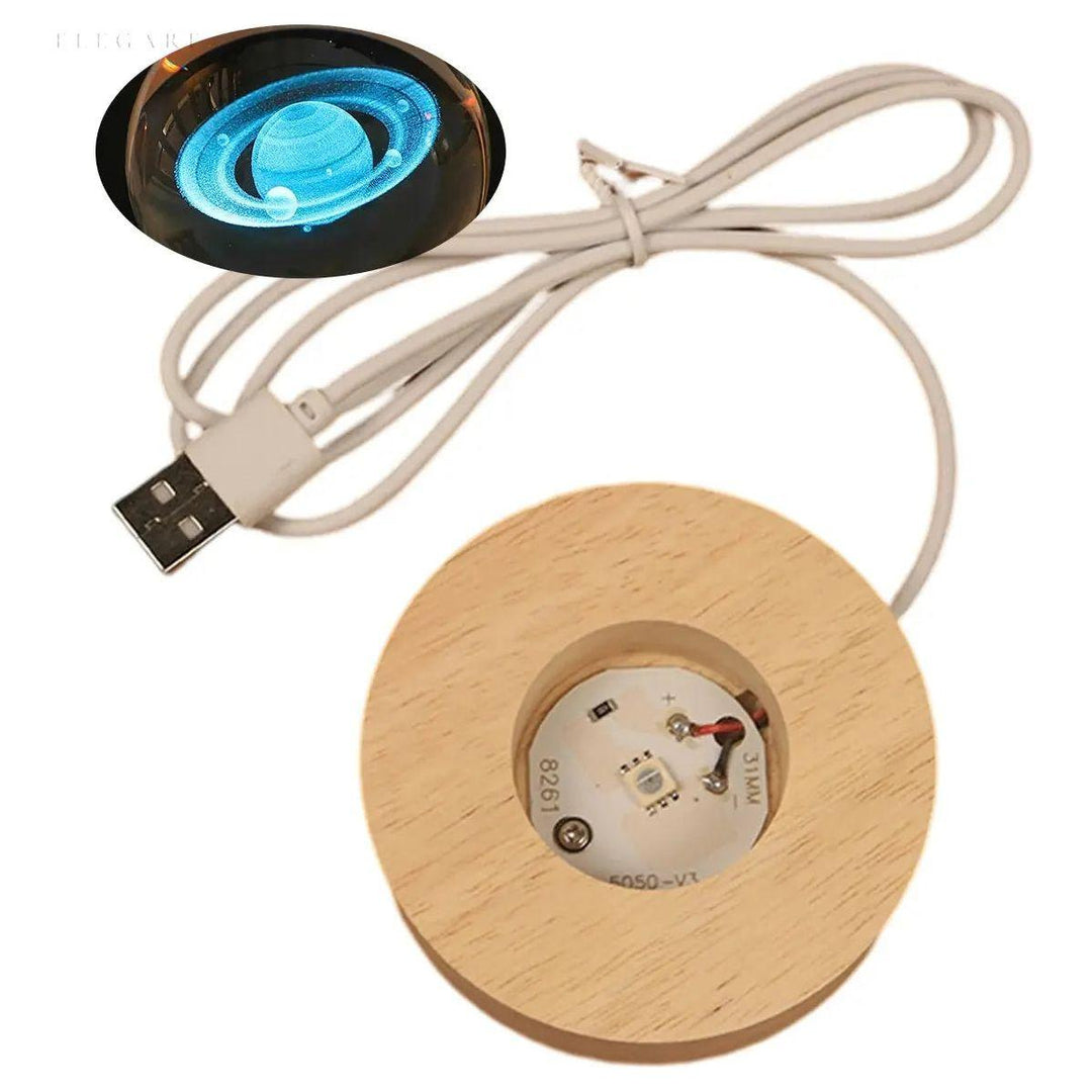 Galaxy Glow - Elegant Astronomy glowing crystal lights | Stornfield