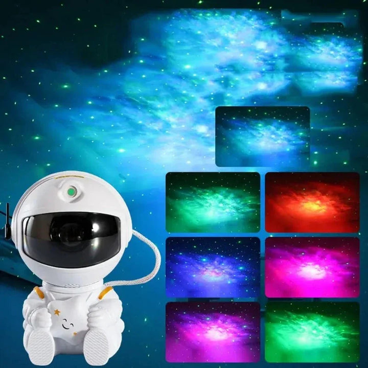 Galaxy Starry Sky Projector Lamp - Astronaut LED Projection Night Light for Bedroom | Stornfield