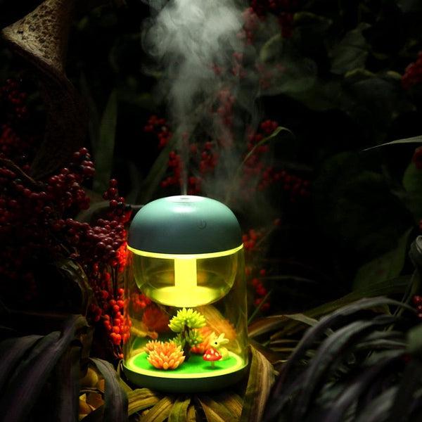 Garden Bunny Mushroom Humidifier Night Light | Stornfield