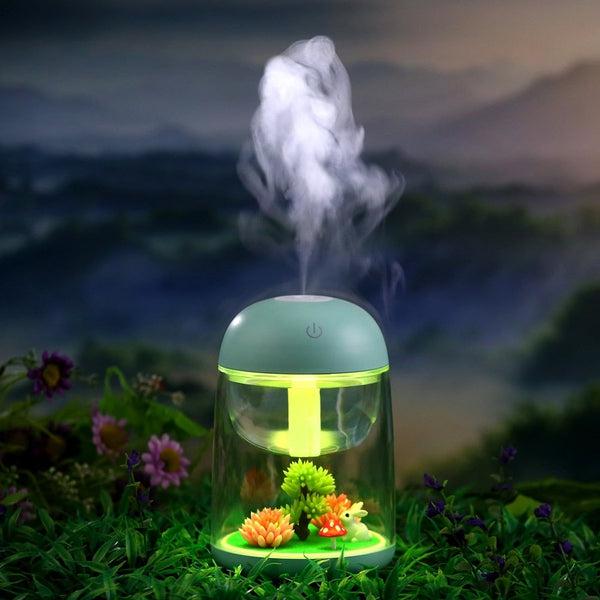Garden Bunny Mushroom Humidifier Night Light | Stornfield