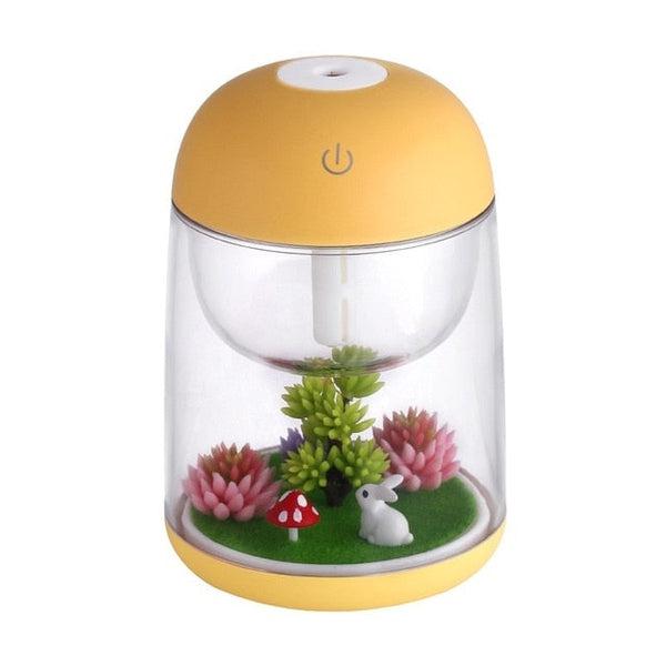 Garden Bunny Mushroom Humidifier Night Light | Stornfield