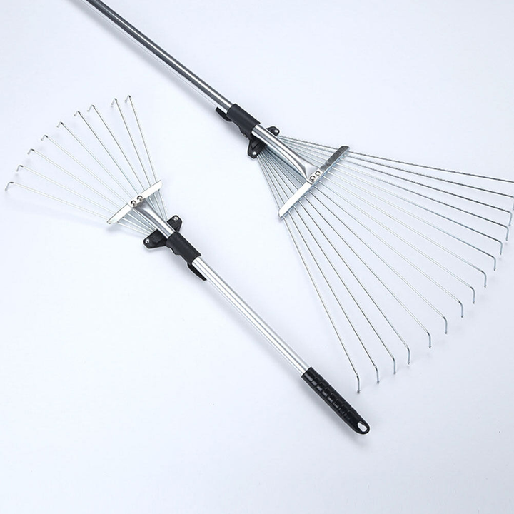 Garden Helper Telescopic Yard Cleaner Leaf Rake | Stornfield