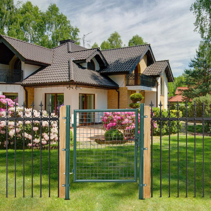 Garden gate Garden door Green Incl. lock | Stornfield
