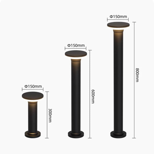 Weatherproof LED lawn light for garden and paths – Energy-saving & Modern design | Stornfield