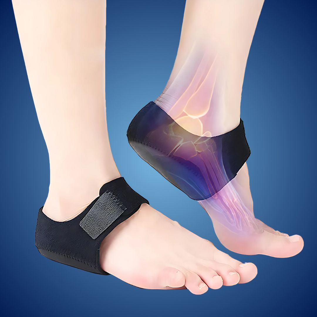 GelCush Heel Cups for Plantar Fasciitis | Soft Gel Inserts - for Heel Pain Relief and Shock Absorption Stornfield