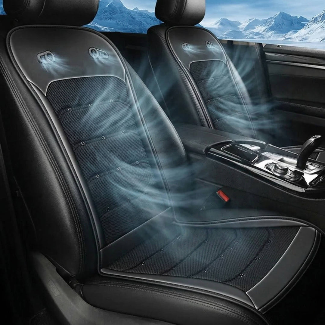 Cooling Car Seat Cushion and Cover with Intelligent Fans, Breathable | Stornfield