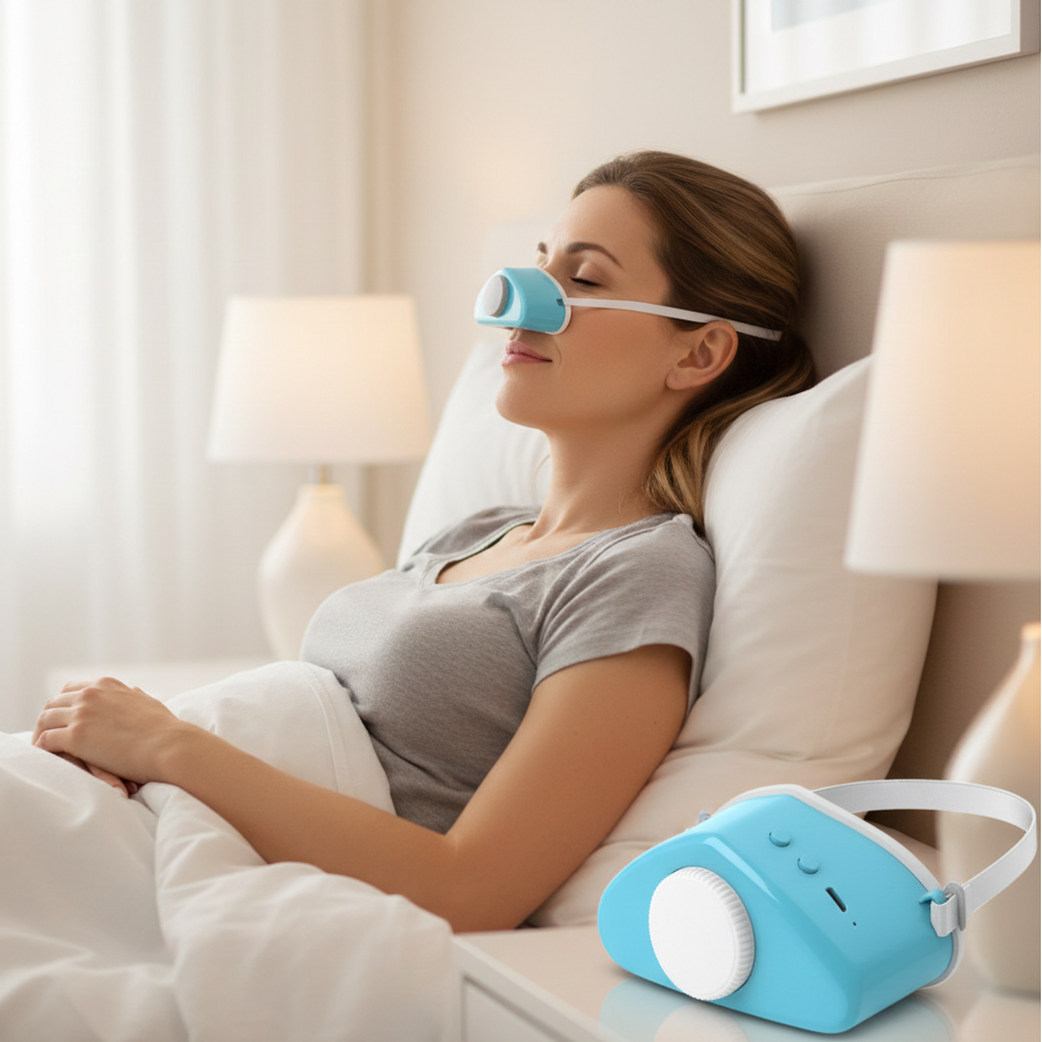 Stornfield | Portable Electric Anti Snoring Device Mask