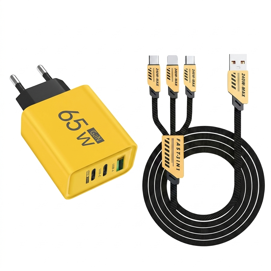 120W USB fast charger with 4 ports | Stornfield