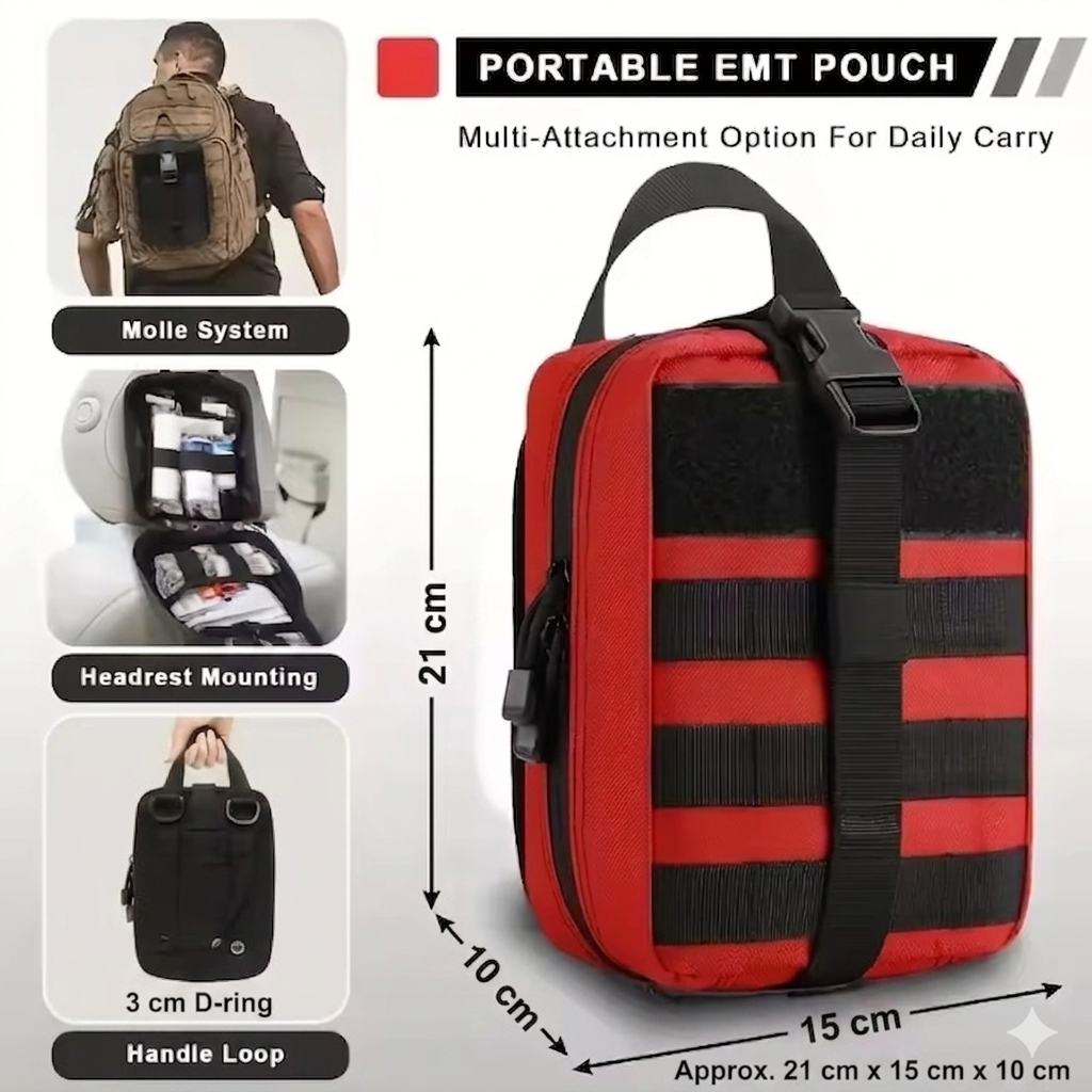 Tactical First Aid Kit 205-piece | Stornfield