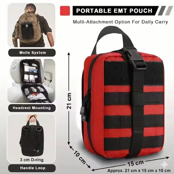 Tactical First Aid Kit 205-piece | Stornfield