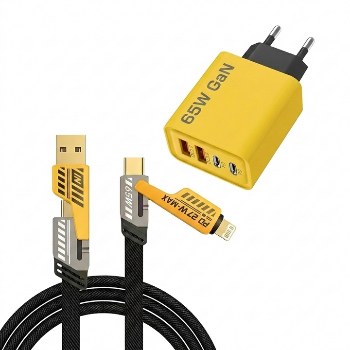 120W USB fast charger with 4 ports | Stornfield