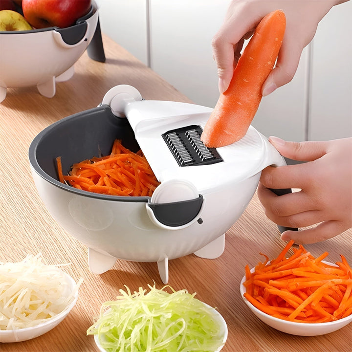 SlicePro Multifunctional Vegetable Slicer with Interchangeable Blades | Stornfield