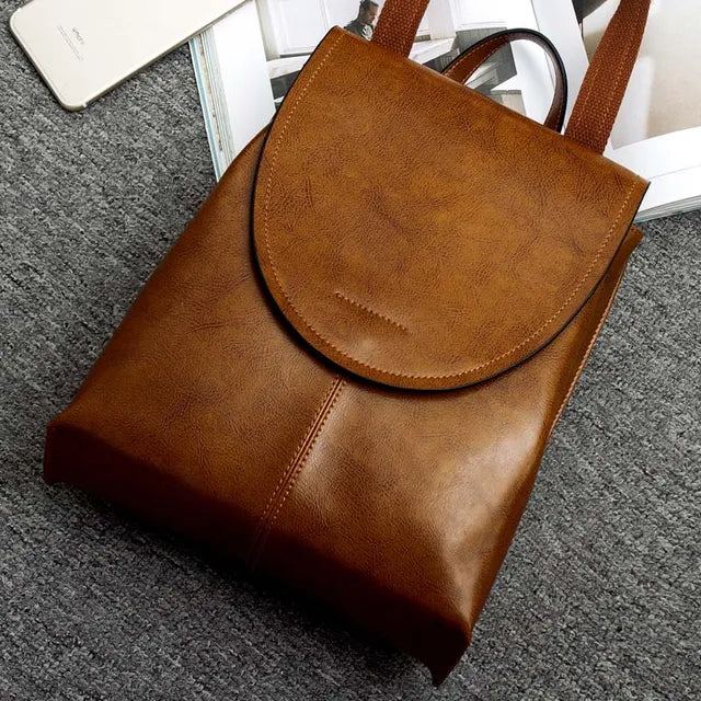 Stornfield | Trendy Leather Backpack for Women - Stylish, Versatile, and Durable