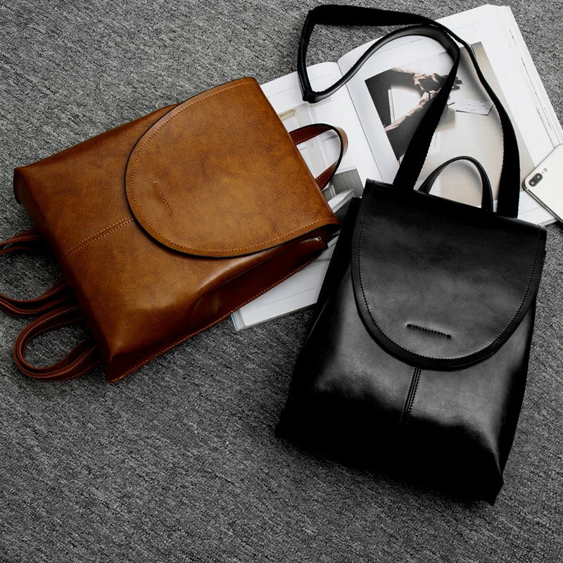 Stornfield | Trendy Leather Backpack for Women - Stylish, Versatile, and Durable