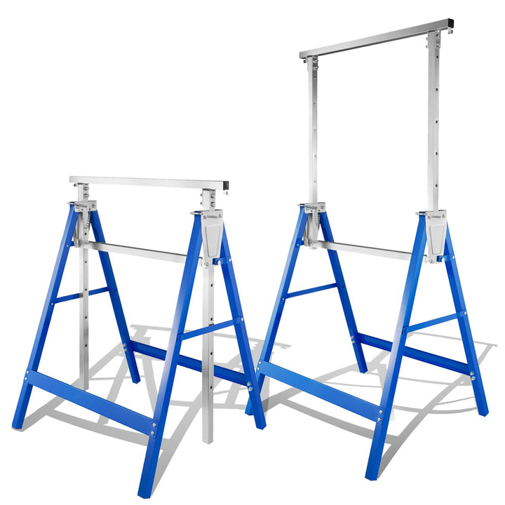 2x Scaffold Stands Folding Stands 7-fold height adjustable | Stornfield