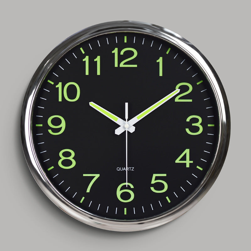 Stornfield | Luminous Silent Wall Clock – Perfect for Classrooms and Offices