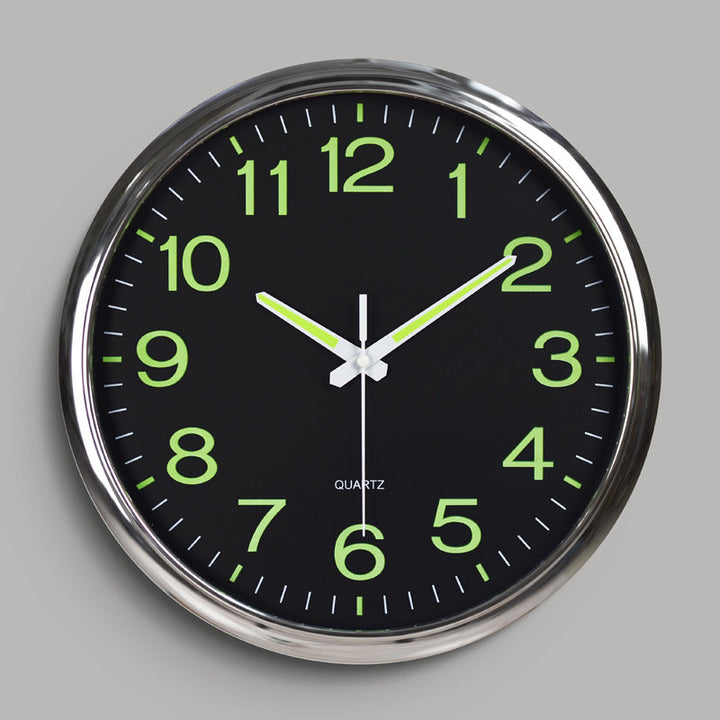 Stornfield | Luminous Silent Wall Clock – Perfect for Classrooms and Offices