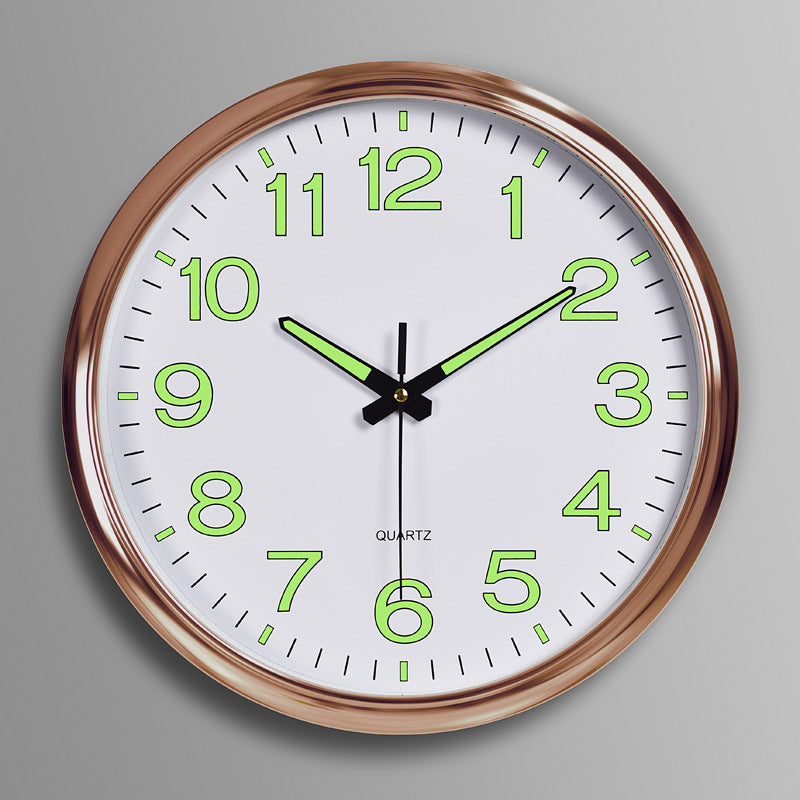 Stornfield | Luminous Silent Wall Clock – Perfect for Classrooms and Offices
