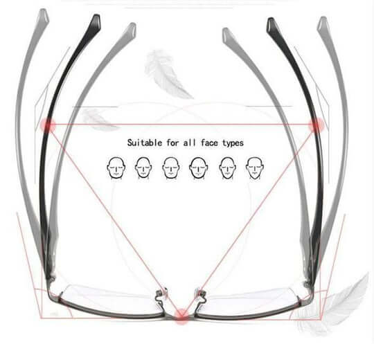 Progressive multifocal reading glasses with blue light filter | Stornfield