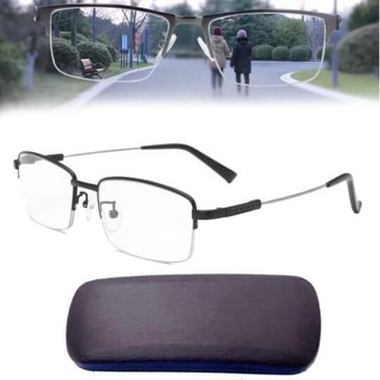 Progressive multifocal reading glasses with blue light filter | Stornfield