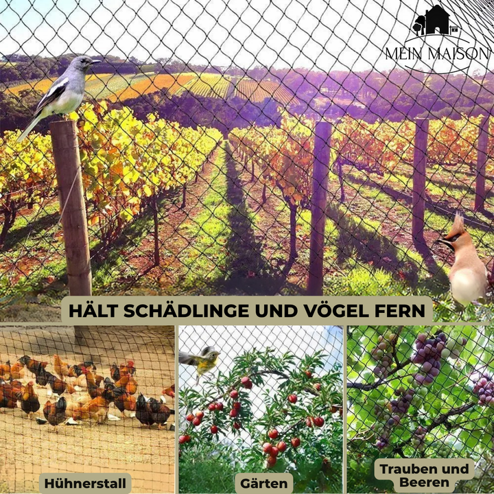 Stornfield | AgriNet Pro Garden Net UV-resistant Tearproof Versatile Plant Protection Custom sizes Available