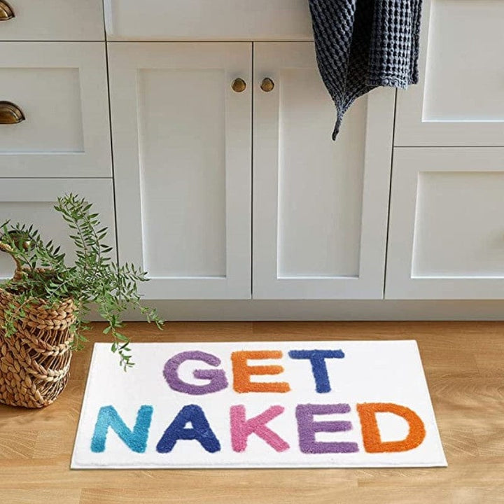 Get Naked Colorful Bath Mat | Stornfield