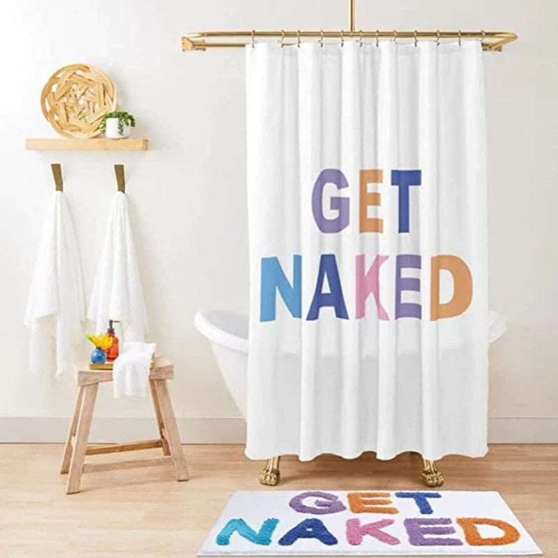 Get Naked Colorful Bath Mat | Stornfield