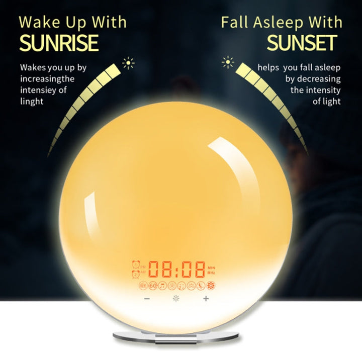 Wake-Up Light Alarm Clock with Sunrise Simulation | Stornfield